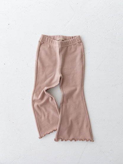 【20％OFF】Flare cotton pants Pippi + Lotta