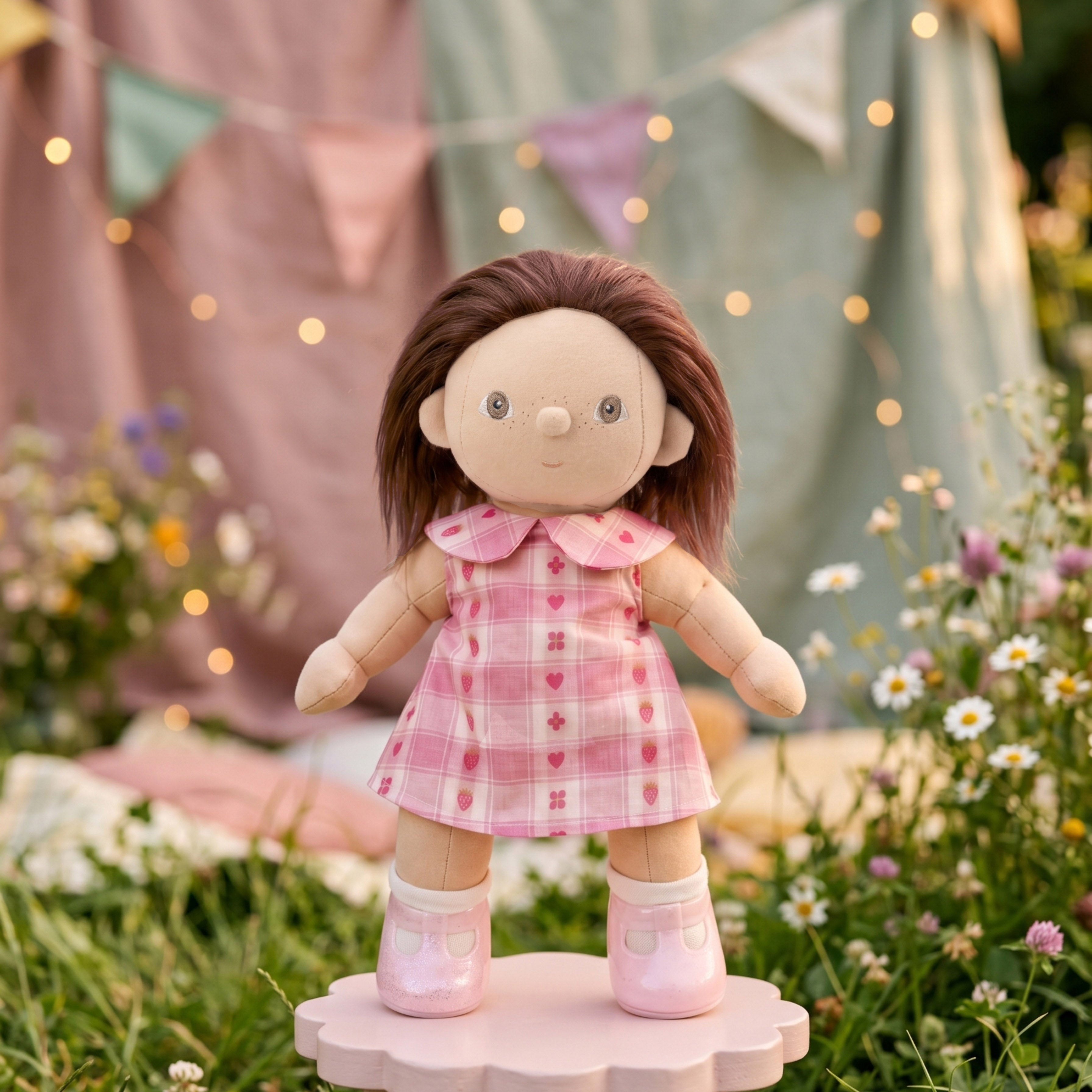 Dinkum Dolls Dinkum Rosette Dress - Dinkum Dolls