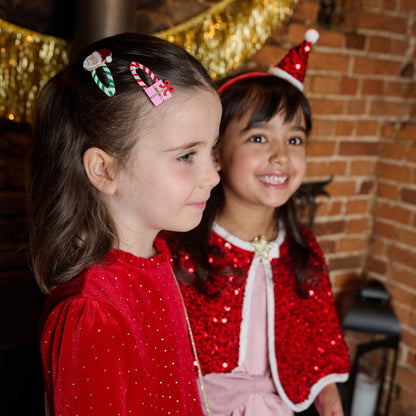 Rockahula - Sequin Velvet Santa Headband