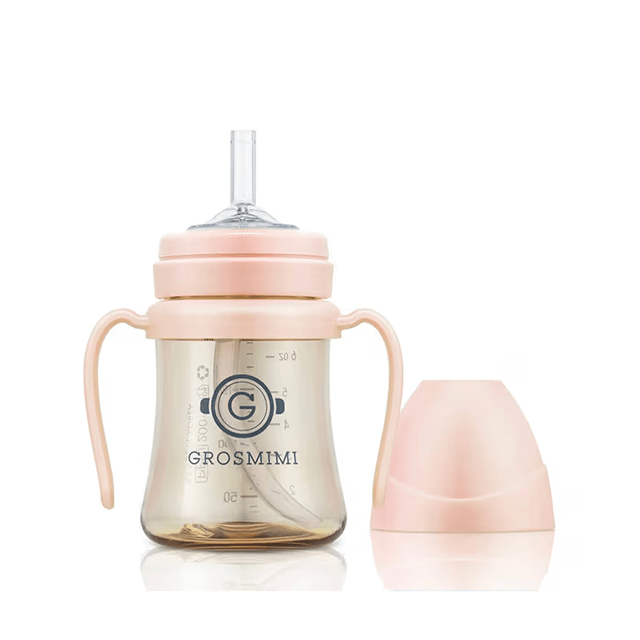 onzenna (Grosmimi and Cha&amp;Mom) - Grosmimi PPSU Straw Cup - 6oz (6 Months+): White