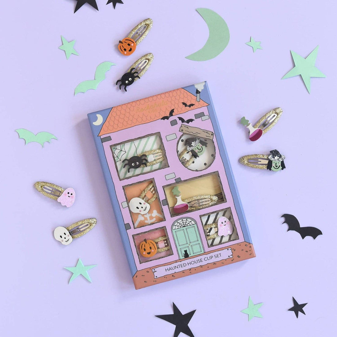 Rockahula - Haunted House Hair Clip Set