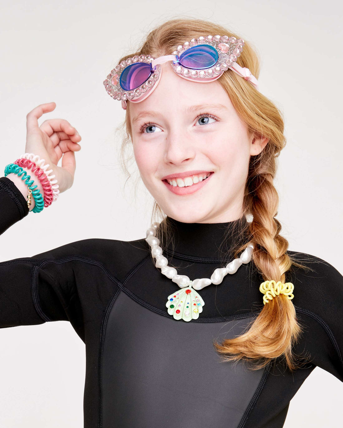 Super Smalls Pink Splash Goggles