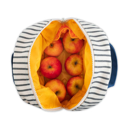 Fluf - Zipper Lunch - Pencil Stripe Nautical