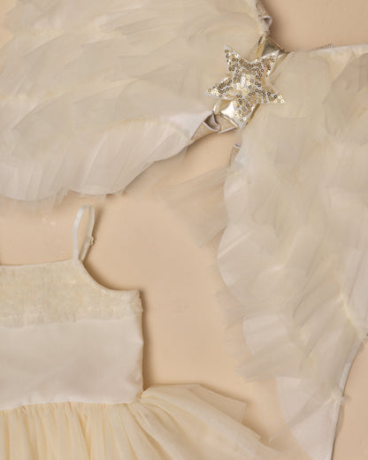 Noralee Angel Wings - Ivory Shimmer - official product image 8