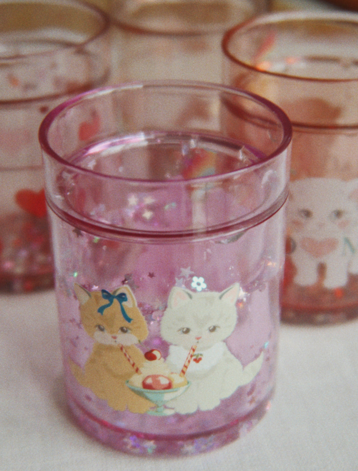 Konges Sløjd 4 Pack Glitter Cups - Multi Glitter