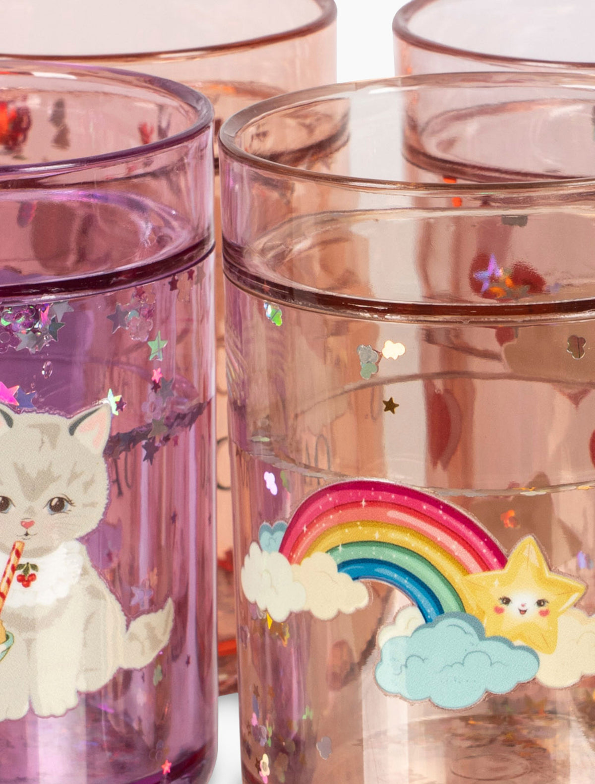 Konges Sløjd 4 Pack Glitter Cups - Multi Glitter