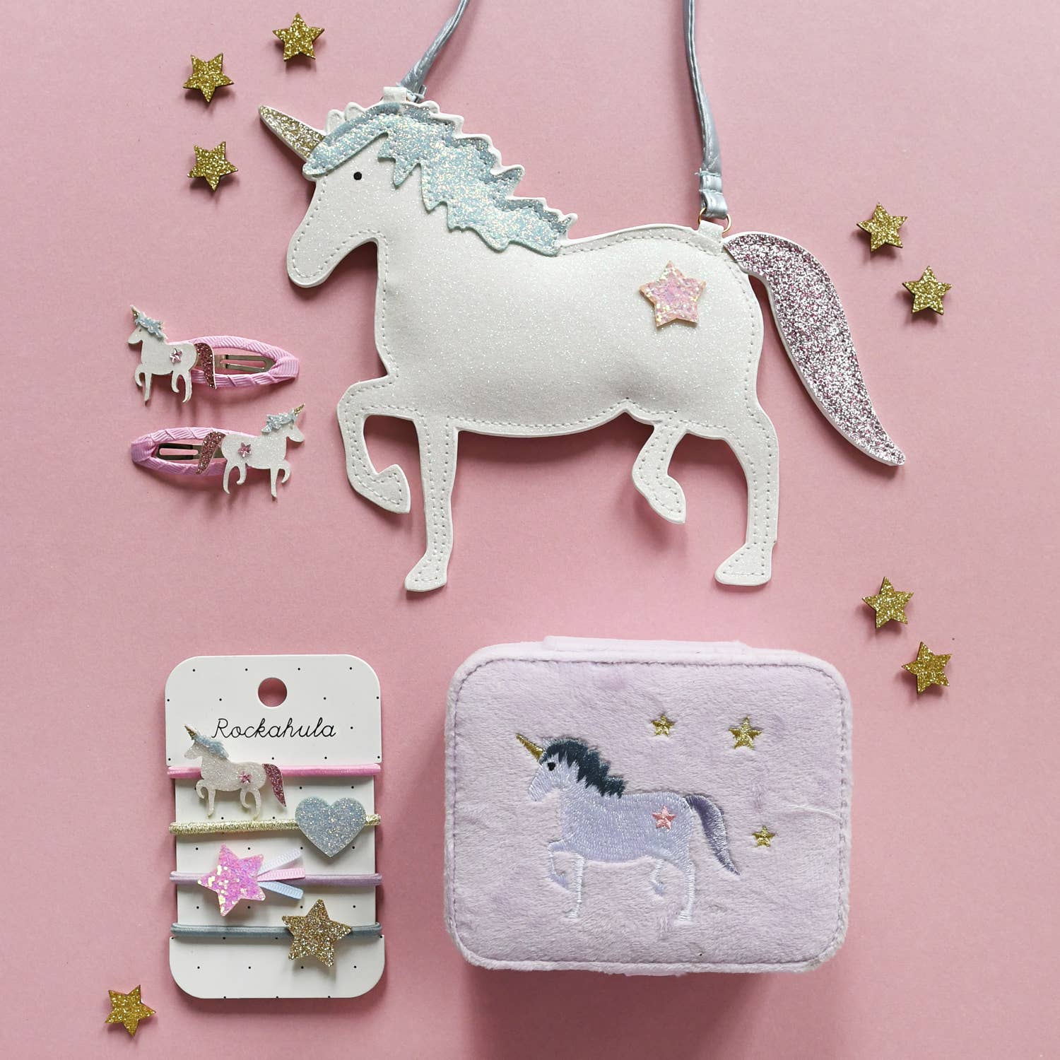 Rockahula Unicorn Hair Ponies – Girls Hair Accessories