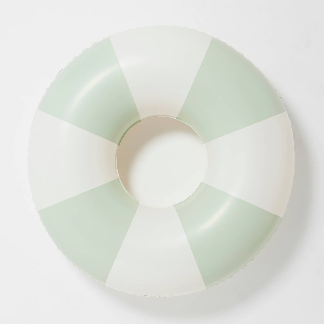 Sunnylife Tube Pool Ring – The Vacay Soft Olive Stripe
