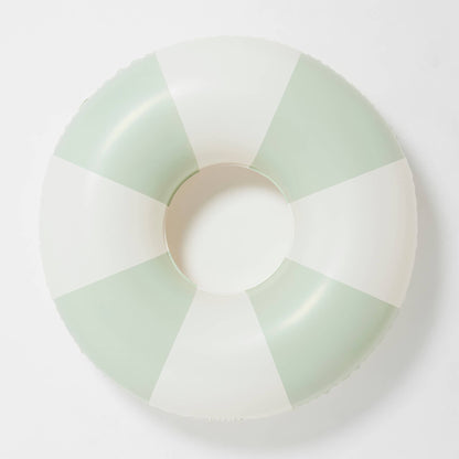 Sunnylife Tube Pool Ring – The Vacay Soft Olive Stripe
