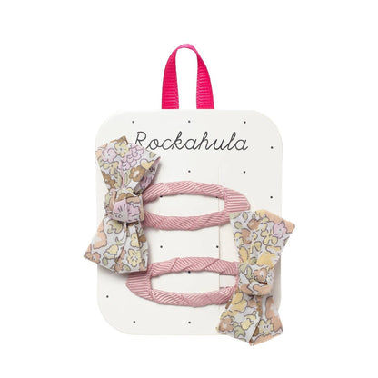 Rockahula Kids US - Fairytale Floral Twisty Bow Clips