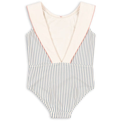 Konges Sløjd Blue Stripe Gina Swimsuit Grs