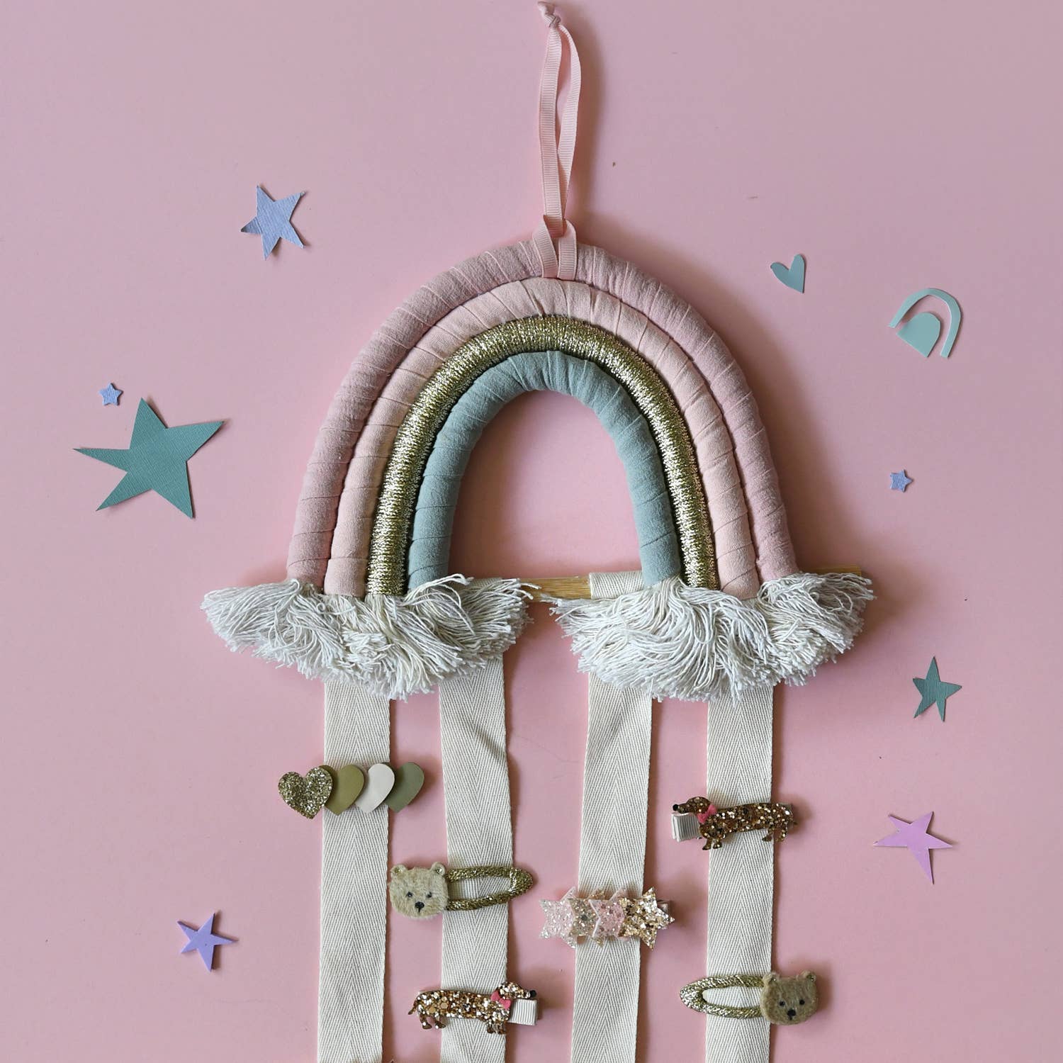Rockahula Rainbow Hair Clip Hanger – Girls Accessories Organizer