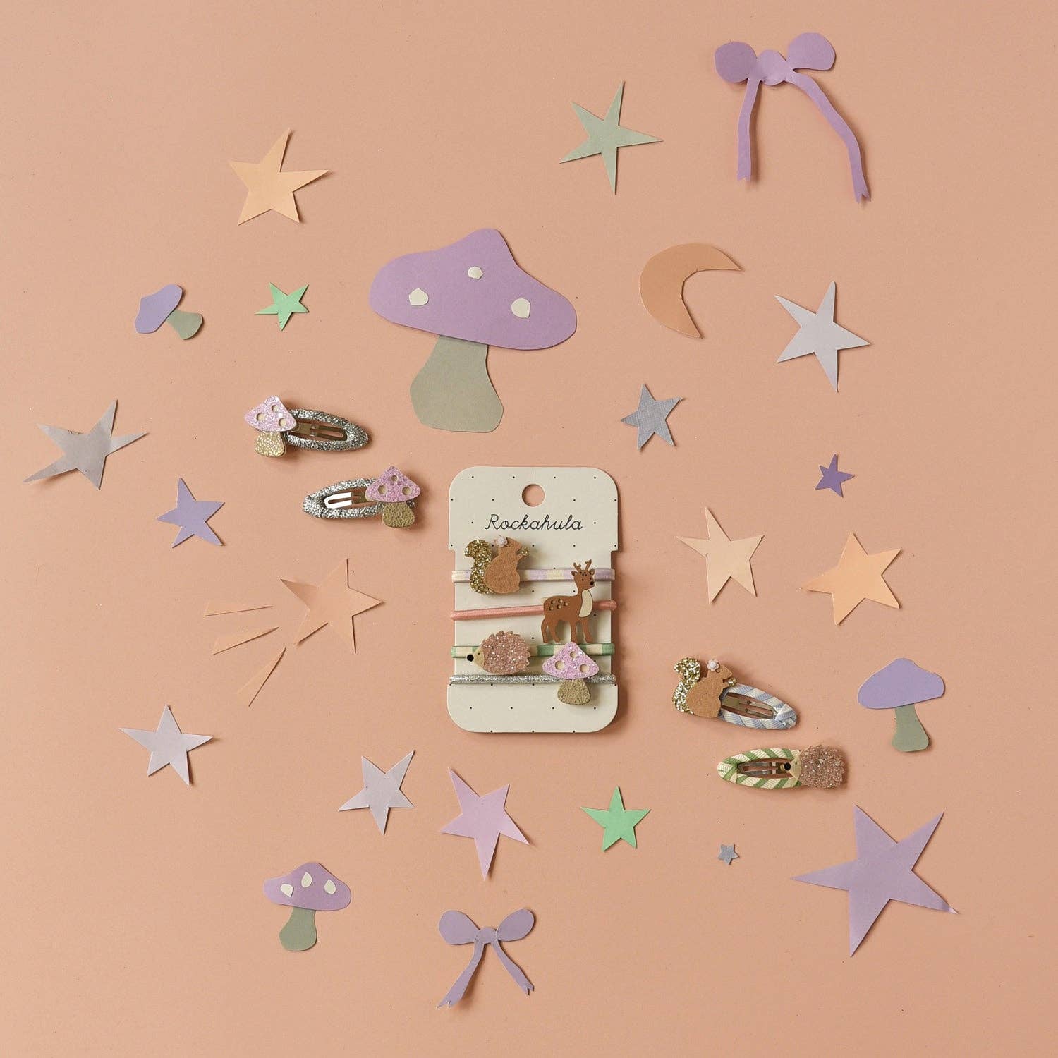 Rockahula - Enchanted Toadstool Clips