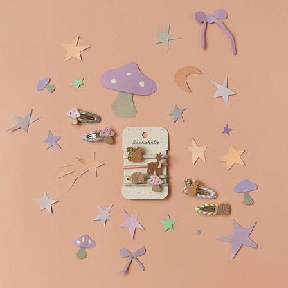 Rockahula - Enchanted Toadstool Clips