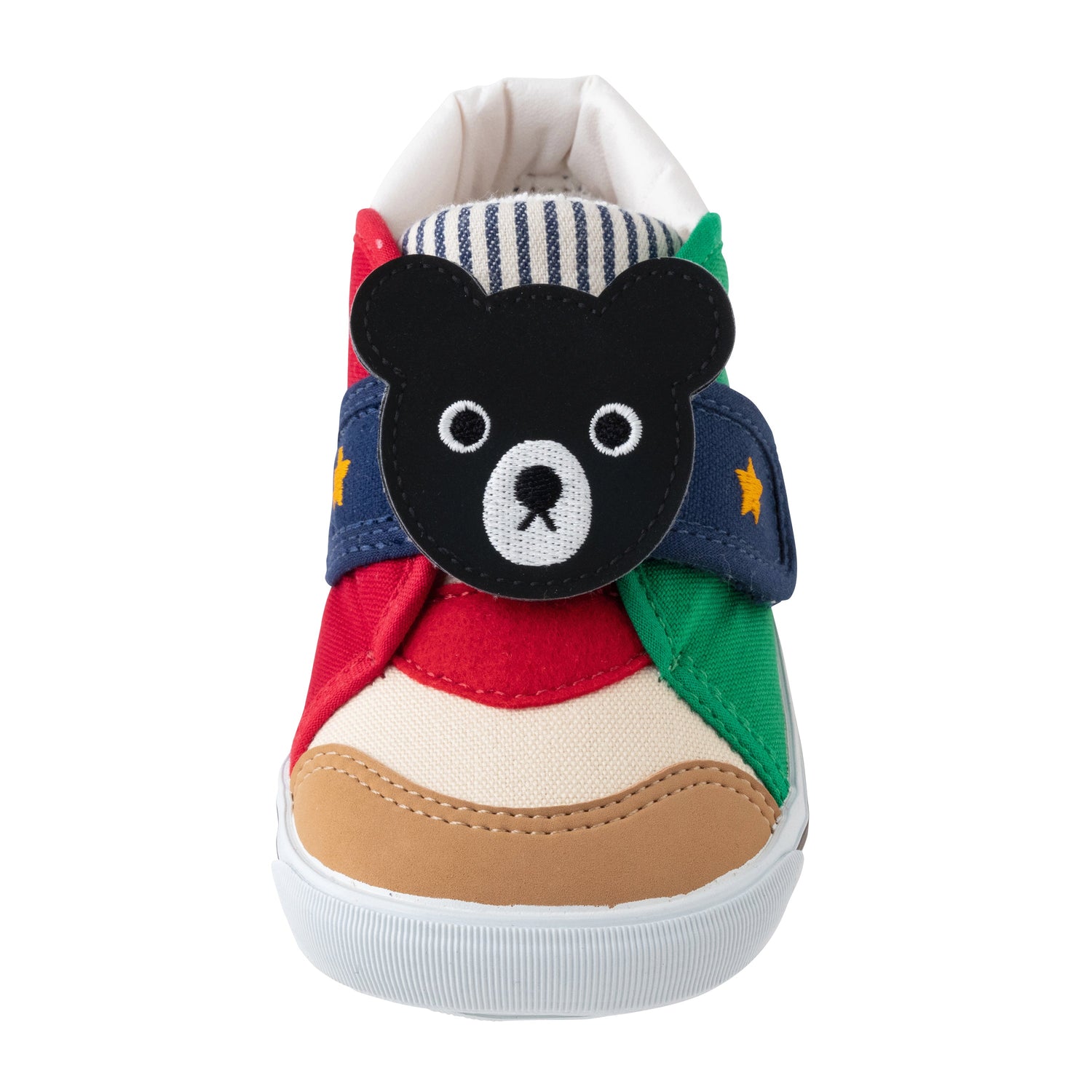MIKI HOUSE DOUBLE_B Baby Shoes – Color Block (63-9302-821)