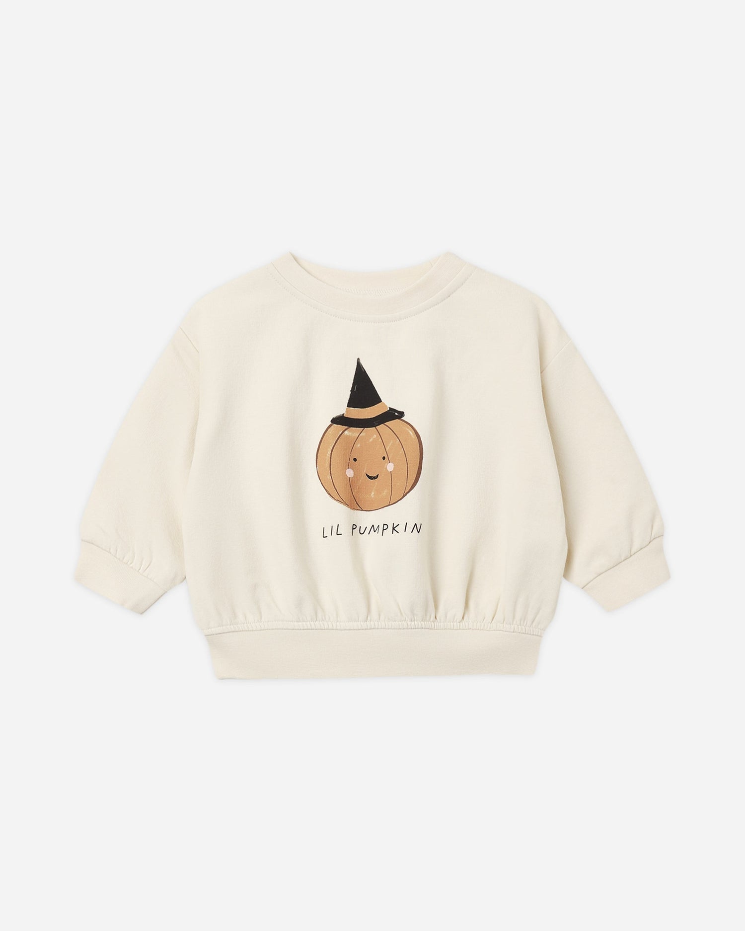Quincy Mae Relaxed Fleece Sweatshirt - Lil Pumpkin - official product image 1