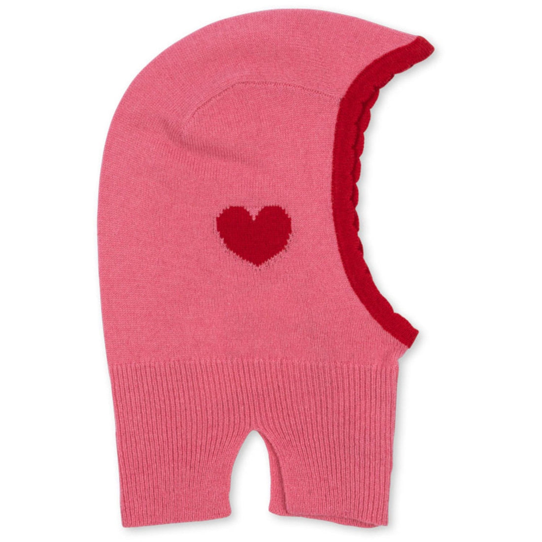 Konges Sløjd Pink Collette Wool Balaclava | Kids Winter Hat