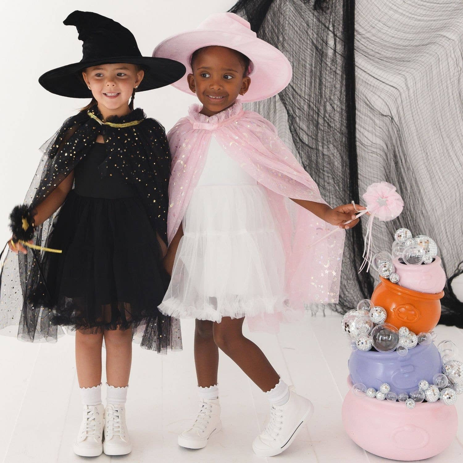 Sweet Wink - Black Witch Dress Up Kit - Dress Up - Kids Gift - Costume
