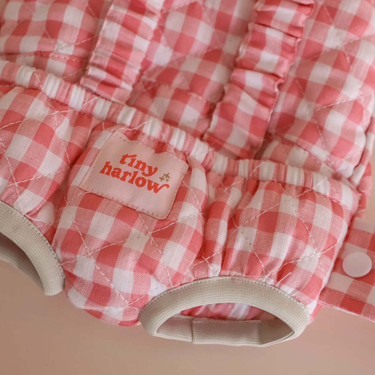 Shine on me Distribution - Doll Carrier - Pink gigham - Tiny Harlow