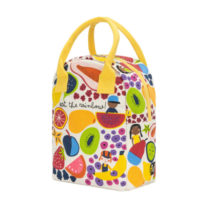 Fluf - Zipper Lunch Bag - Eat the Rainbow