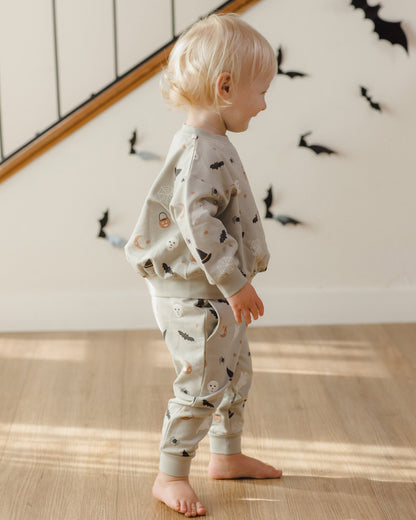 Quincy Mae Relaxed Fleece Sweatpant - Halloween Things - official product image 3