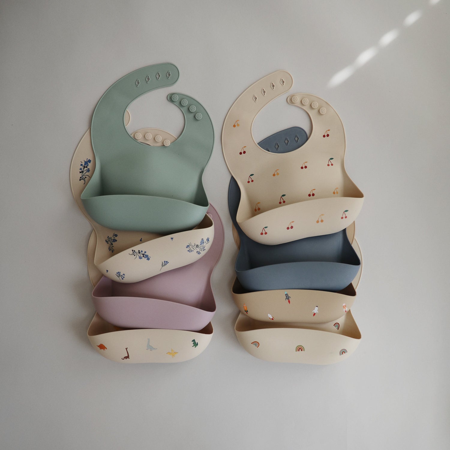 Silicone Baby Bib mushie