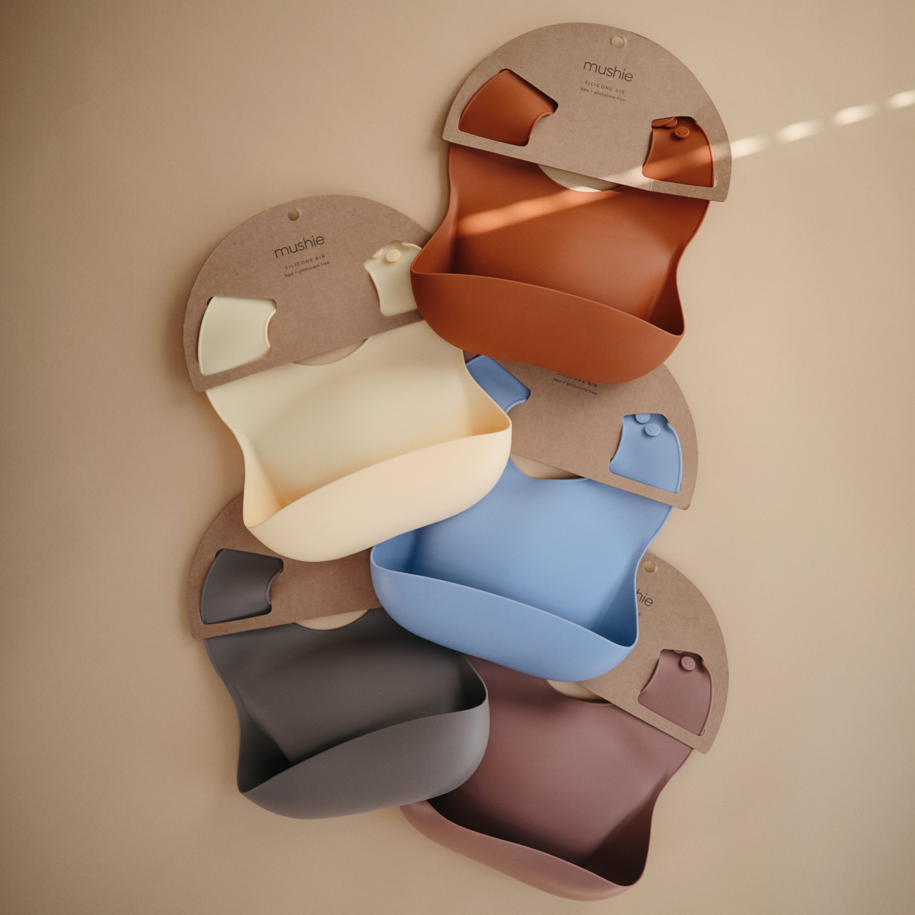 Silicone Baby Bib mushie