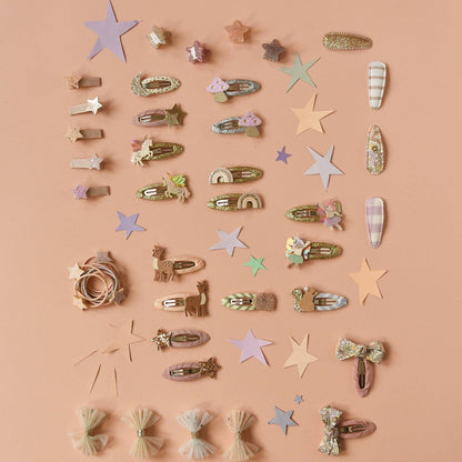 Rockahula Kids US - Fairytale Floral Twisty Bow Clips