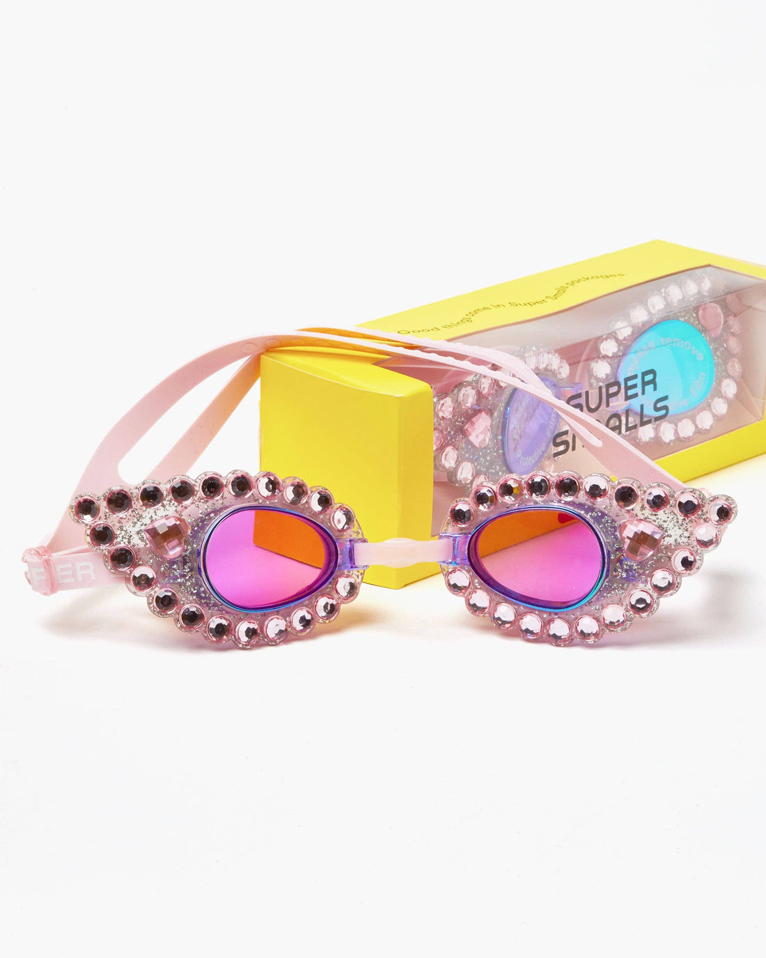 Super Smalls Pink Splash Goggles