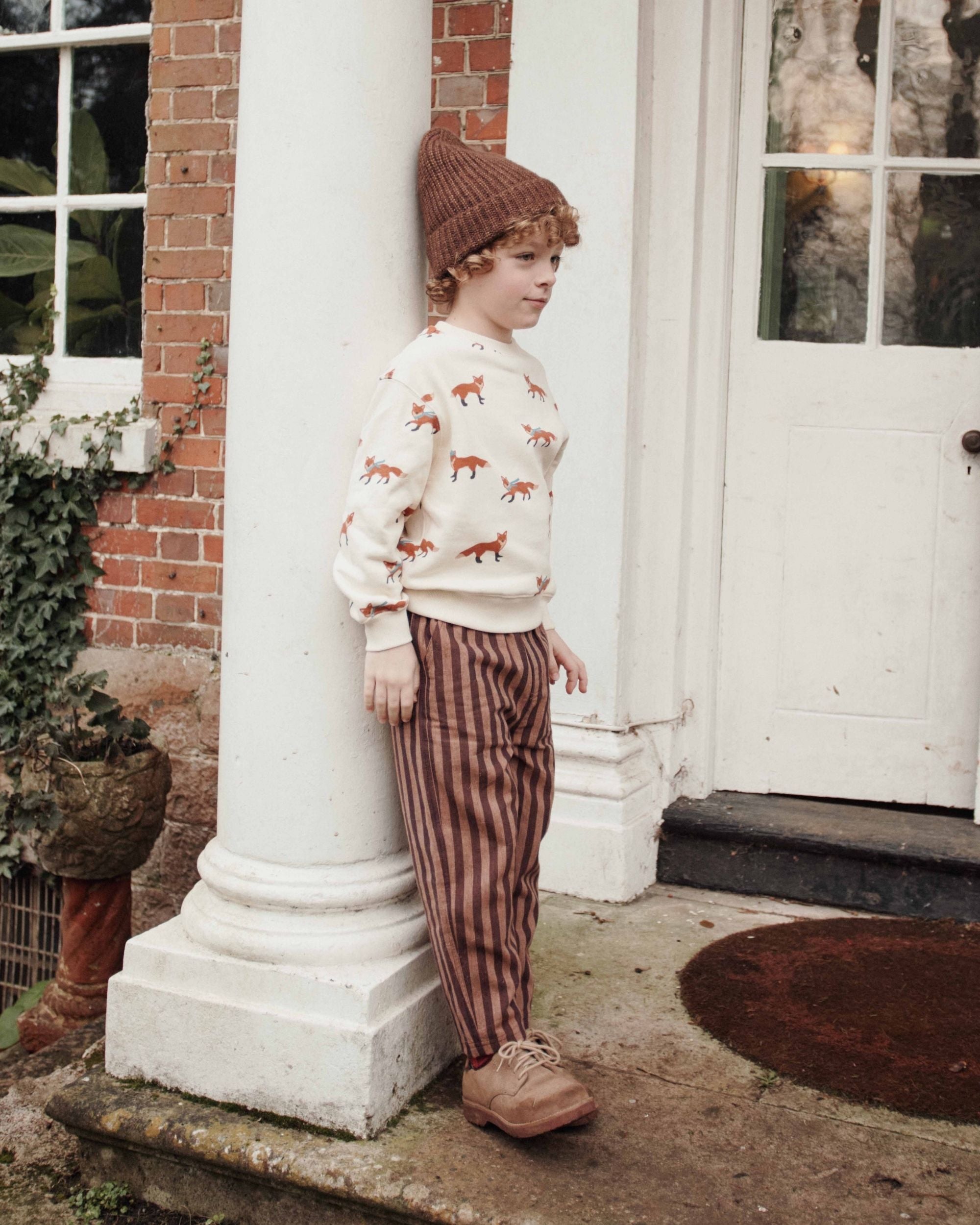 Emile et Ida Stockholm Khadi Elasticated Pants