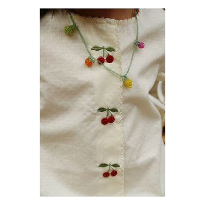 Konges Sløjd Vitamin Necklace - Red