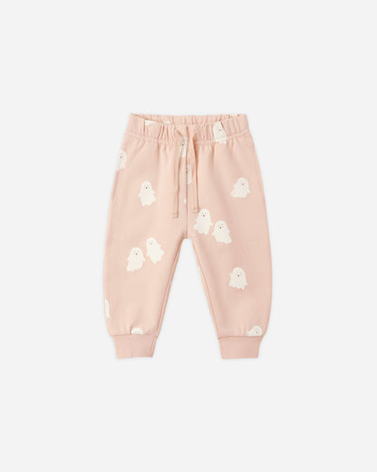 Quincy Mae Relaxed Fleece Sweatpant - Sweet Ghost - official product image 1