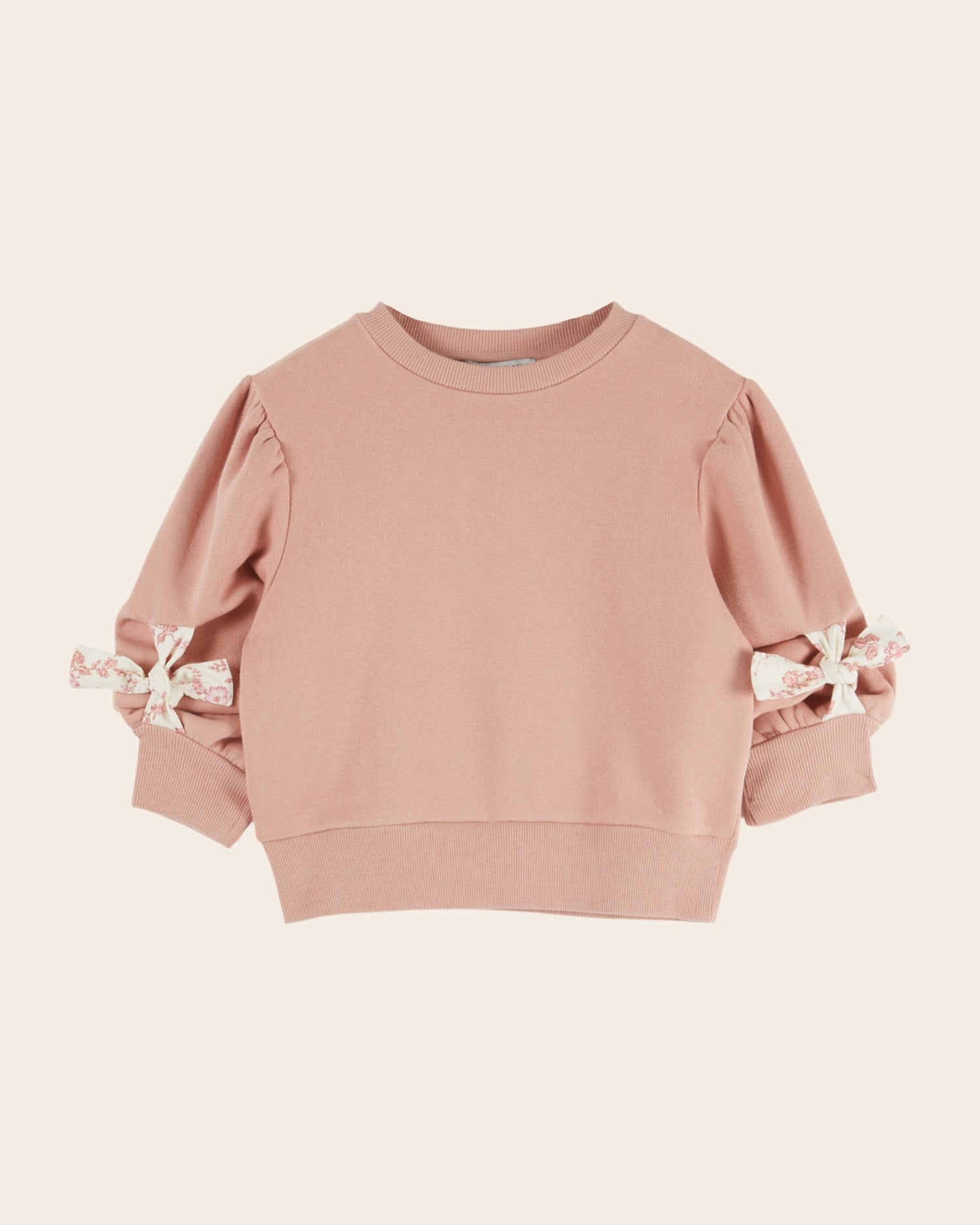 Emile et Ida Sakura Bow-Sleeve Sweatshirt