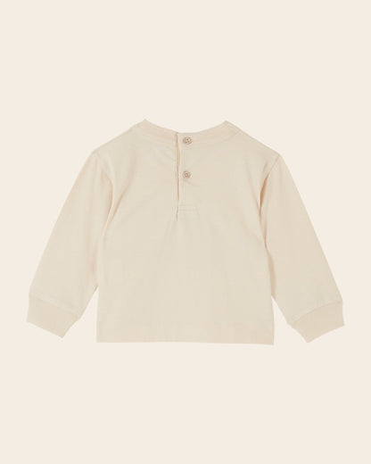 Emile et Ida Cream Dog Long-Sleeve T-Shirt