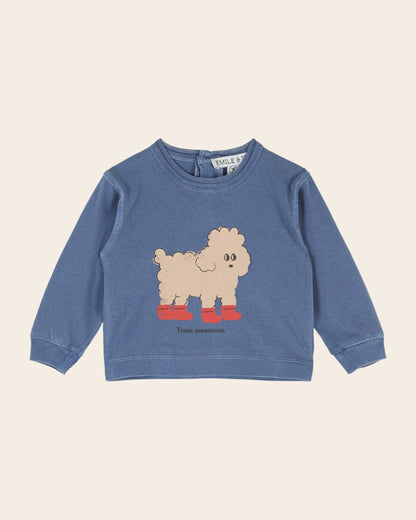 Emile et Ida Ocean Poodle Long-Sleeve T-Shirt