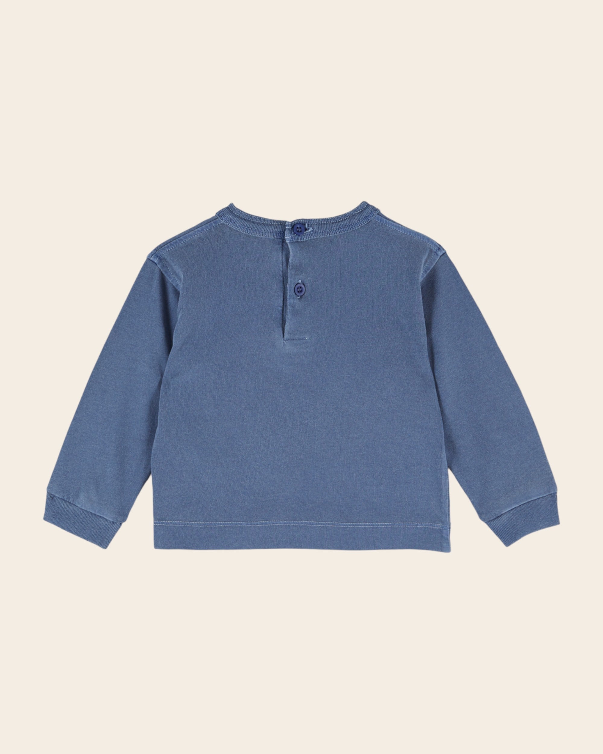Emile et Ida Ocean Poodle Long-Sleeve T-Shirt