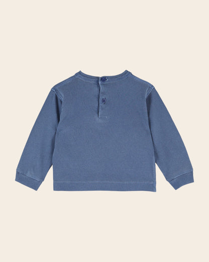 Emile et Ida Ocean Poodle Long-Sleeve T-Shirt