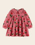 Emile et Ida Grande Tulipe Corduroy Ruffle Collar Dress