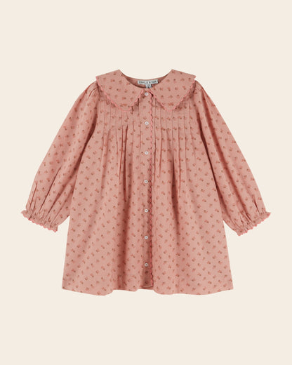Emile et Ida Rosemary Floral Buttoned Dress