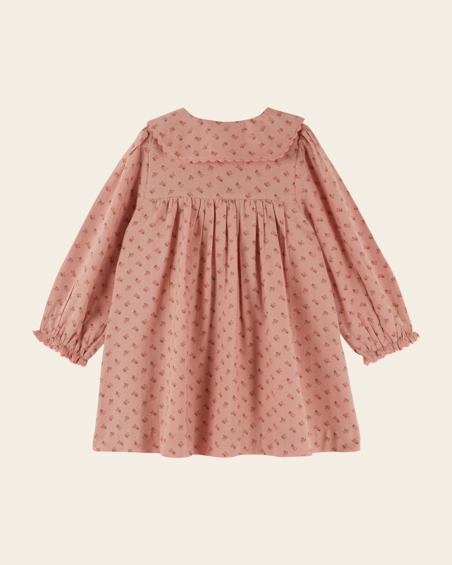 Emile et Ida Rosemary Floral Buttoned Dress