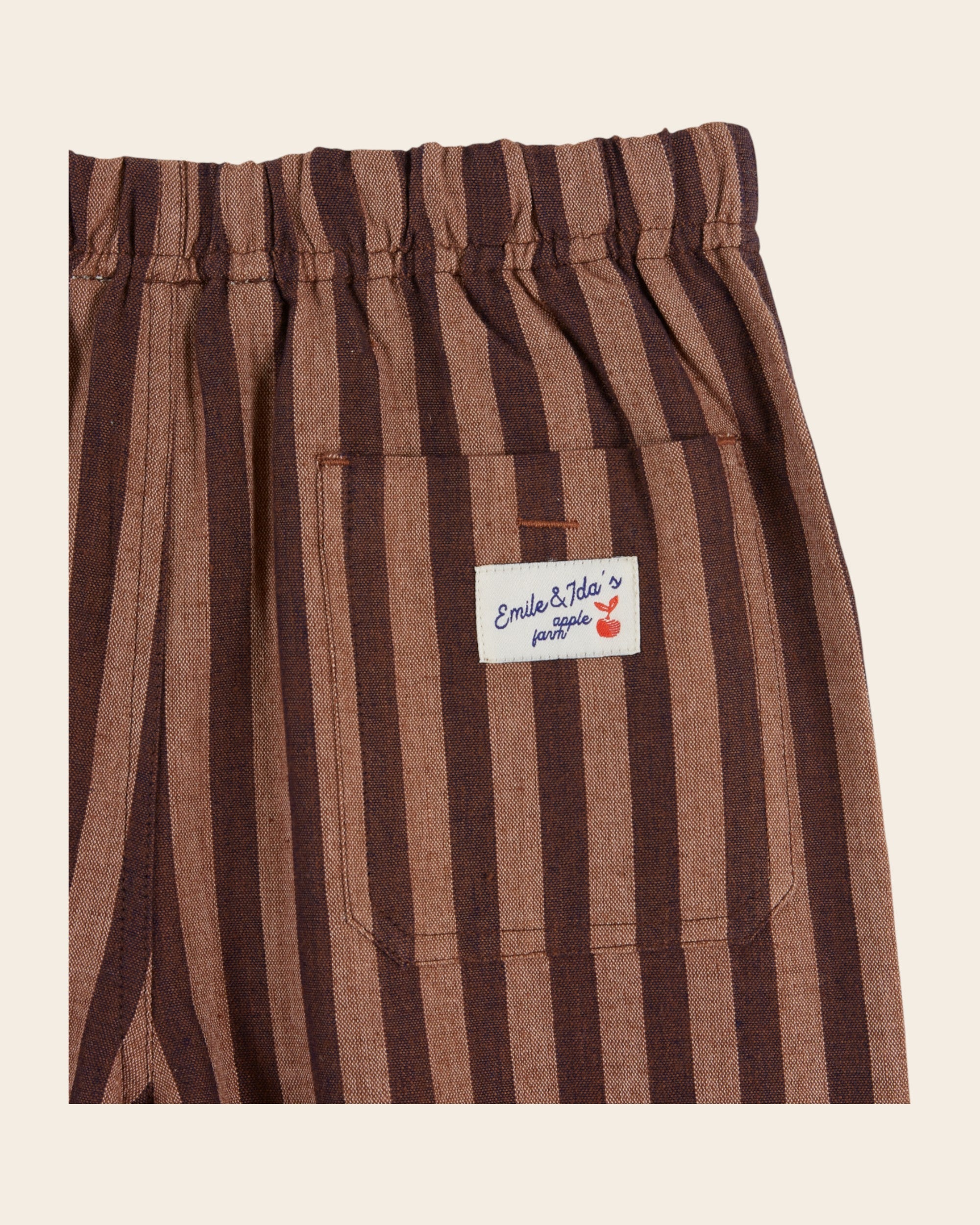 Emile et Ida Stockholm Khadi Elasticated Pants