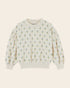 Emile et Ida Scarlet Floral Velvet Sweatshirt