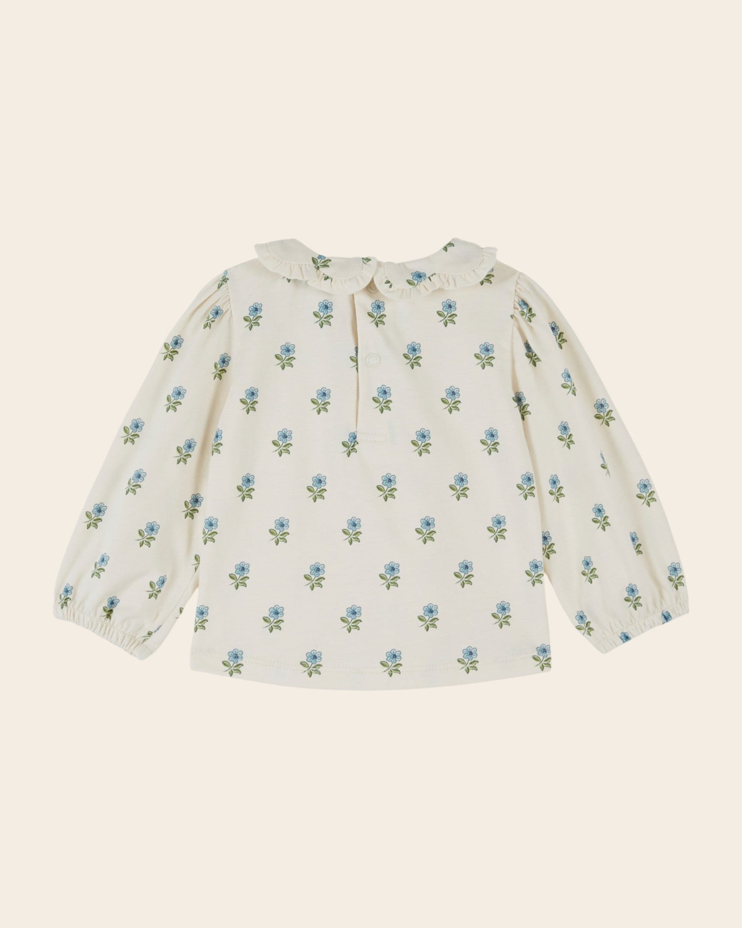 Emile et Ida Scarlet Floral Jersey Blouse
