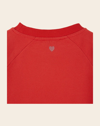 Emile et Ida Ecru Cherry on the Top Sweatshirt-Mars