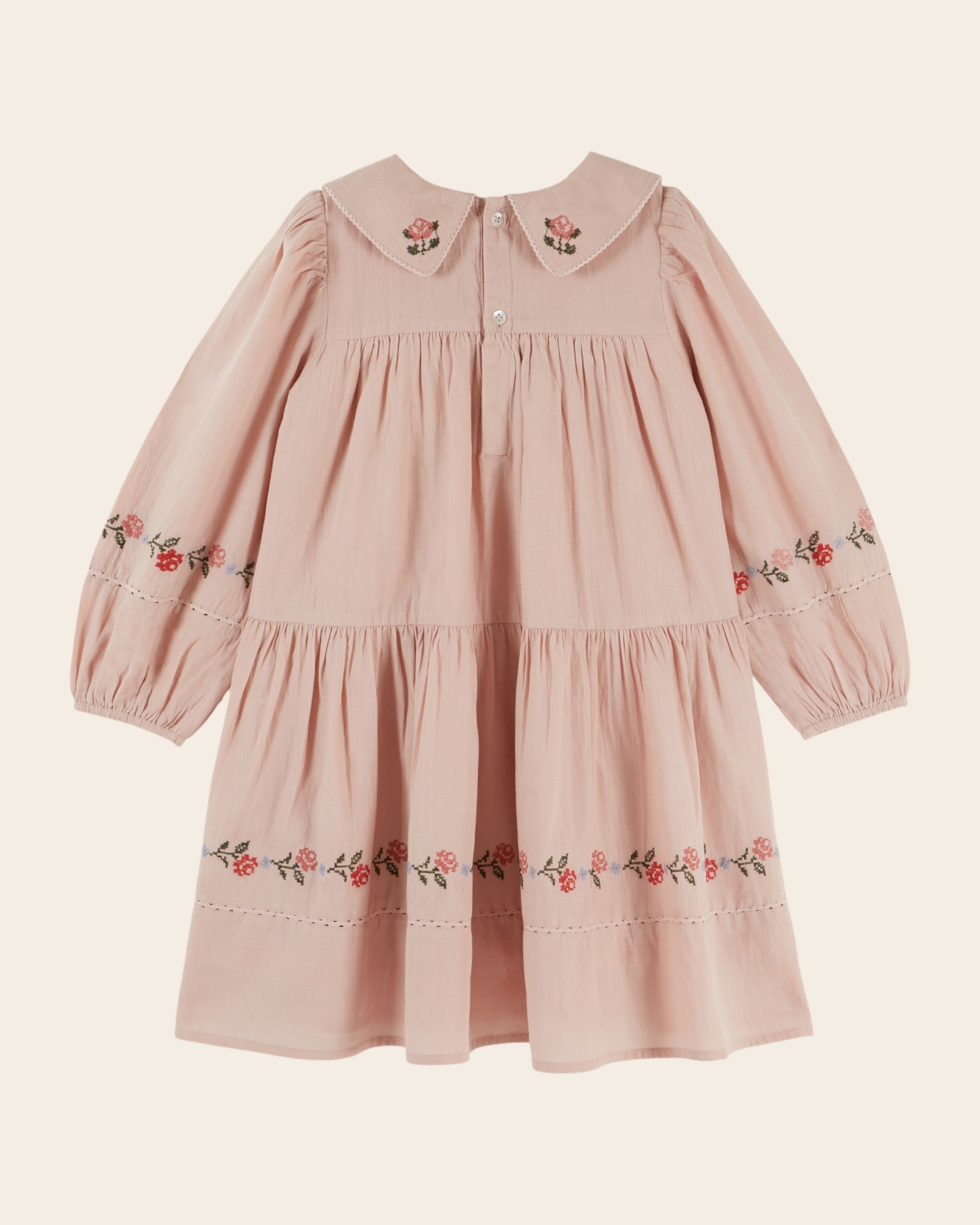 Emile et Ida Rose Cross-Stitch Dress