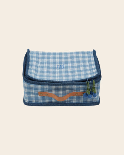 Emile et Ida Celestine Check Small Suitcase