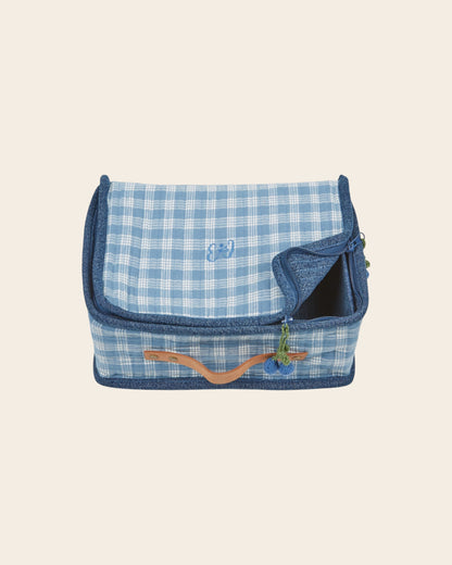 Emile et Ida Celestine Check Small Suitcase