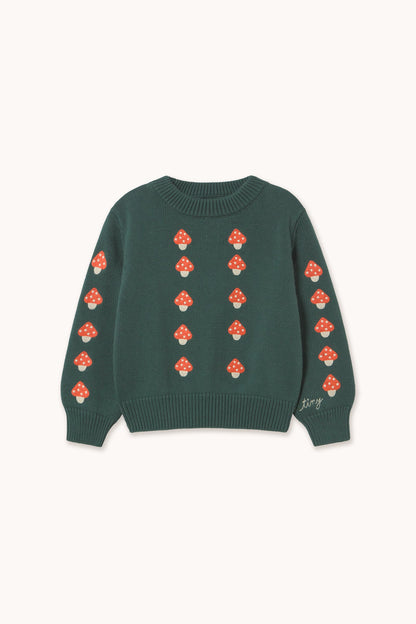 Tinycottons Mini Mushrooms Sweater Organic Cotton