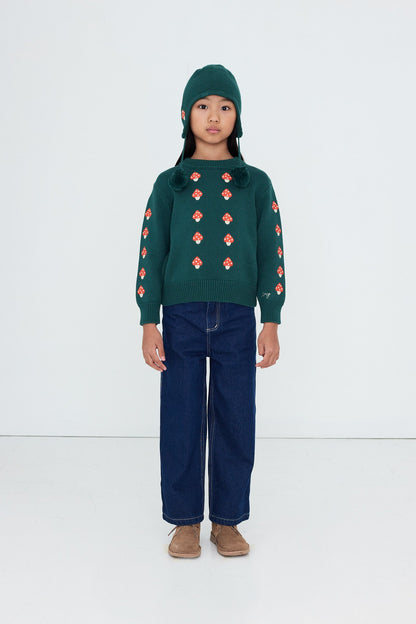 Tinycottons Mini Mushrooms Sweater Organic Cotton
