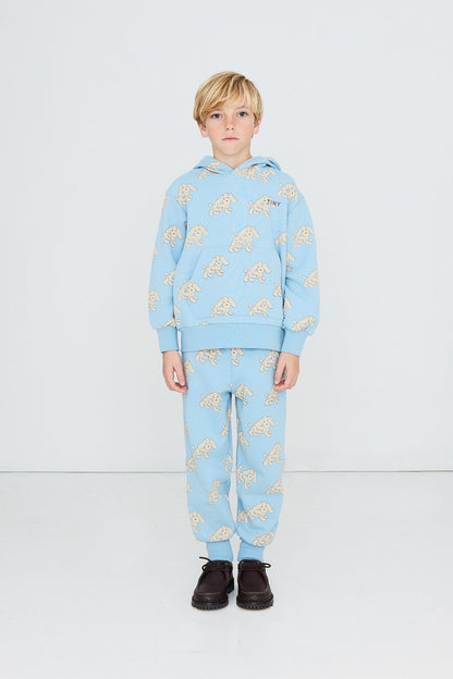 Tinycottons Dogs Sweatpants - Denim Blue